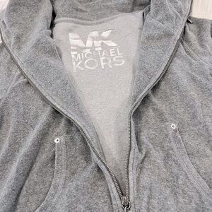 MK Zippered Front With Neckline Drawstring